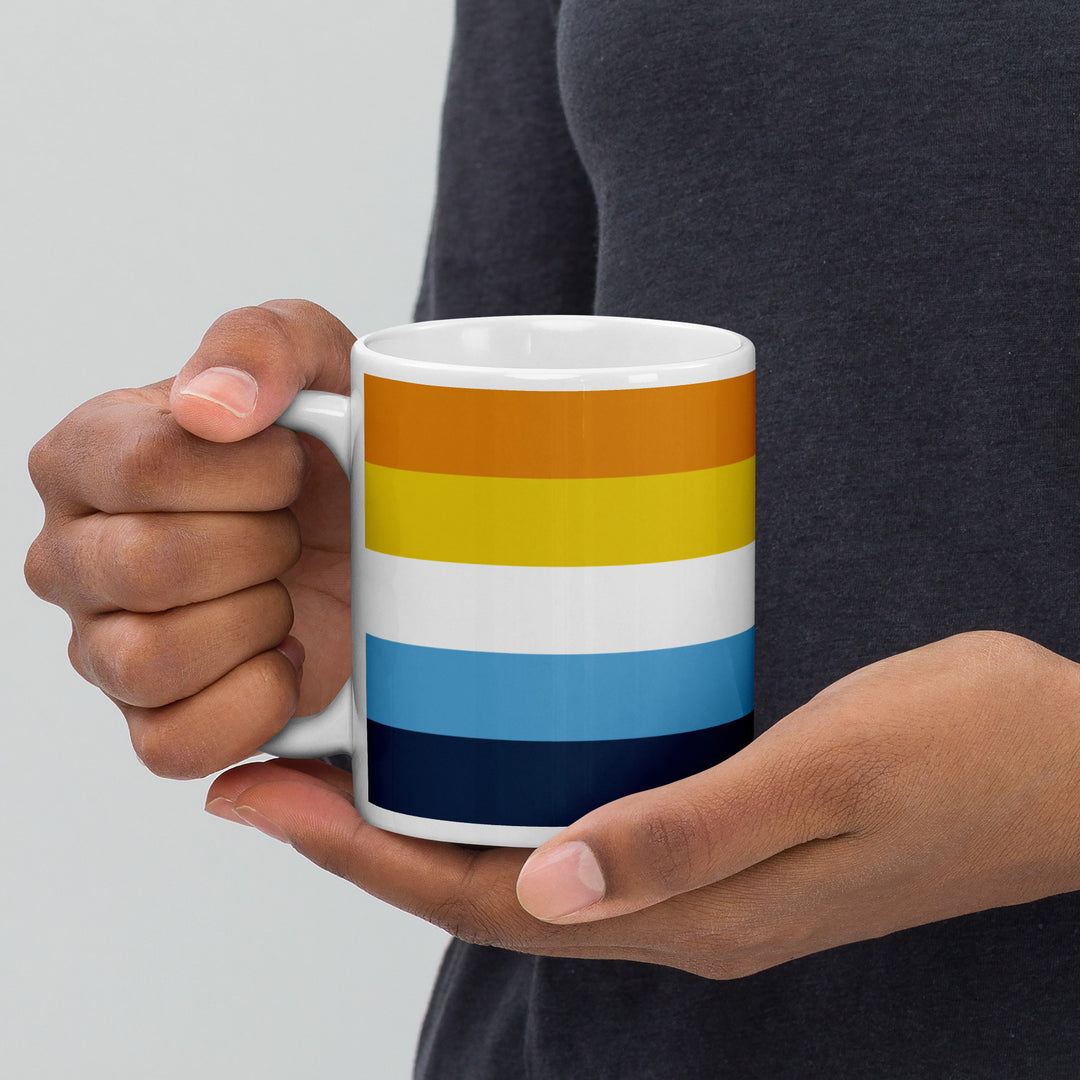 AroAce Pride Flag Mug Mugs The Rainbow Stores
