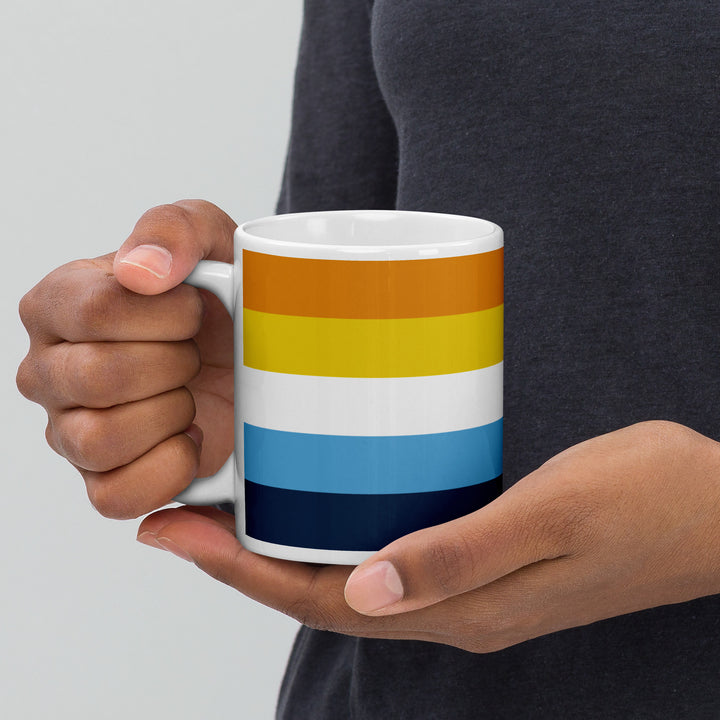 AroAce Pride Flag Mug Mugs The Rainbow Stores