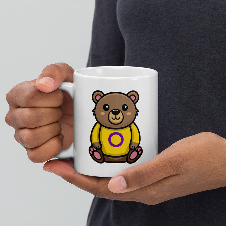 Intersex Pride Bear Mug Mugs The Rainbow Stores