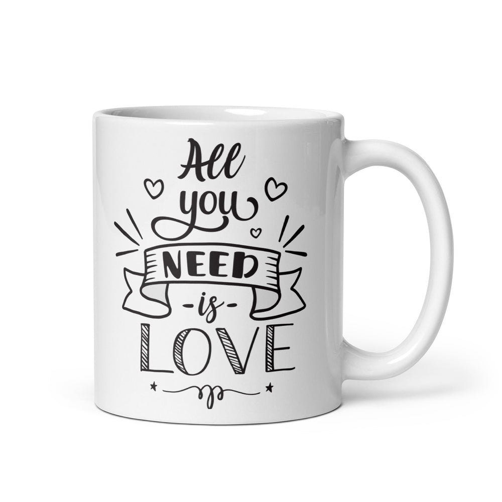 All You Need Is Love Mug Mugs The Rainbow Stores