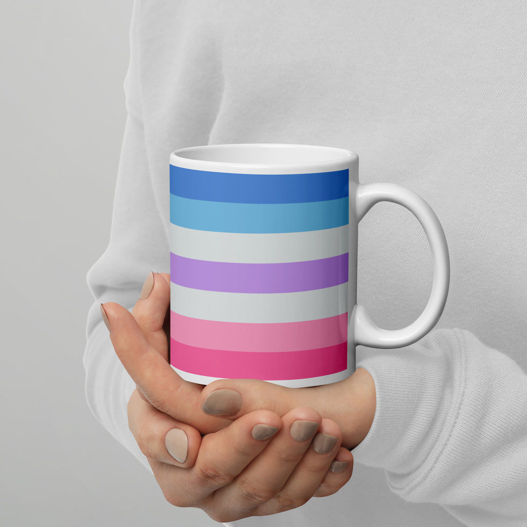 Bigender Pride Flag Mug Mugs The Rainbow Stores