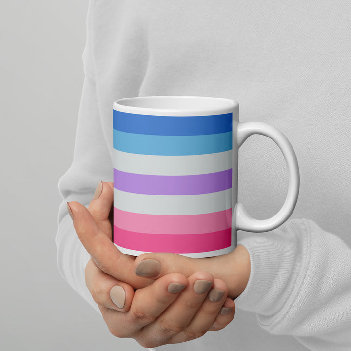 Bigender Pride Flag Mug Mugs The Rainbow Stores