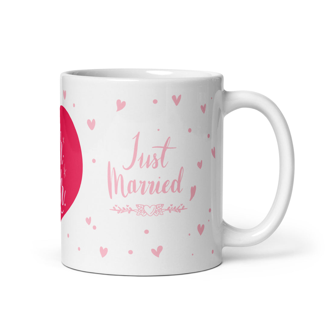 Mr & Mr Just Married Mug Mugs The Rainbow Stores
