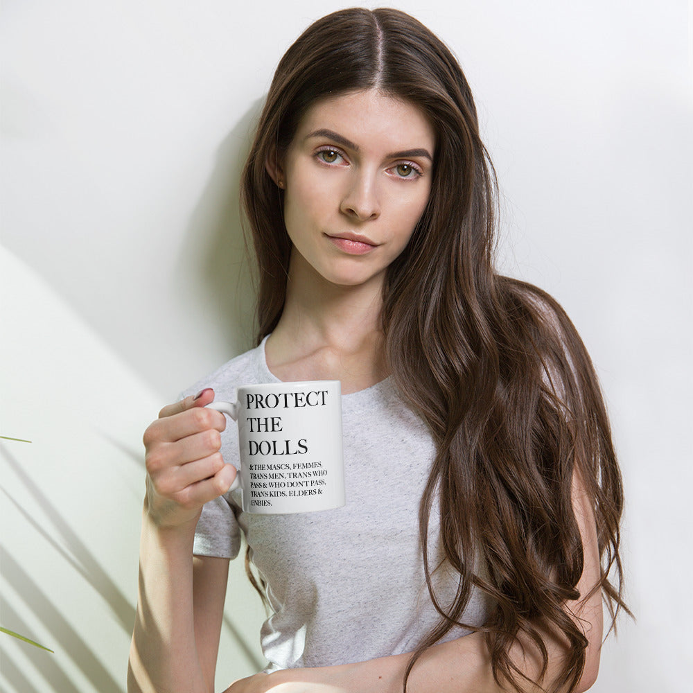 Protect The Dolls And The Mascs Inclusive Mug