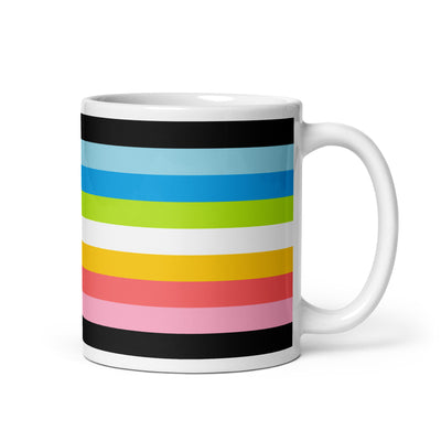 Queer Pride Flag Mug Mugs The Rainbow Stores