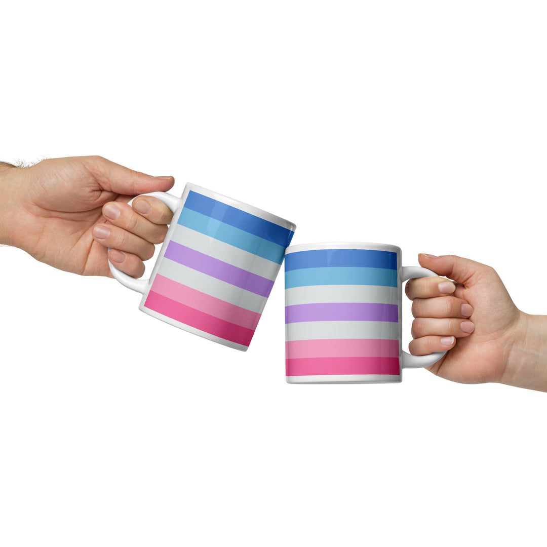 Bigender Pride Flag Mug Mugs The Rainbow Stores