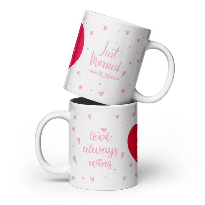 Mr & Mr Just Married Mug Mugs The Rainbow Stores