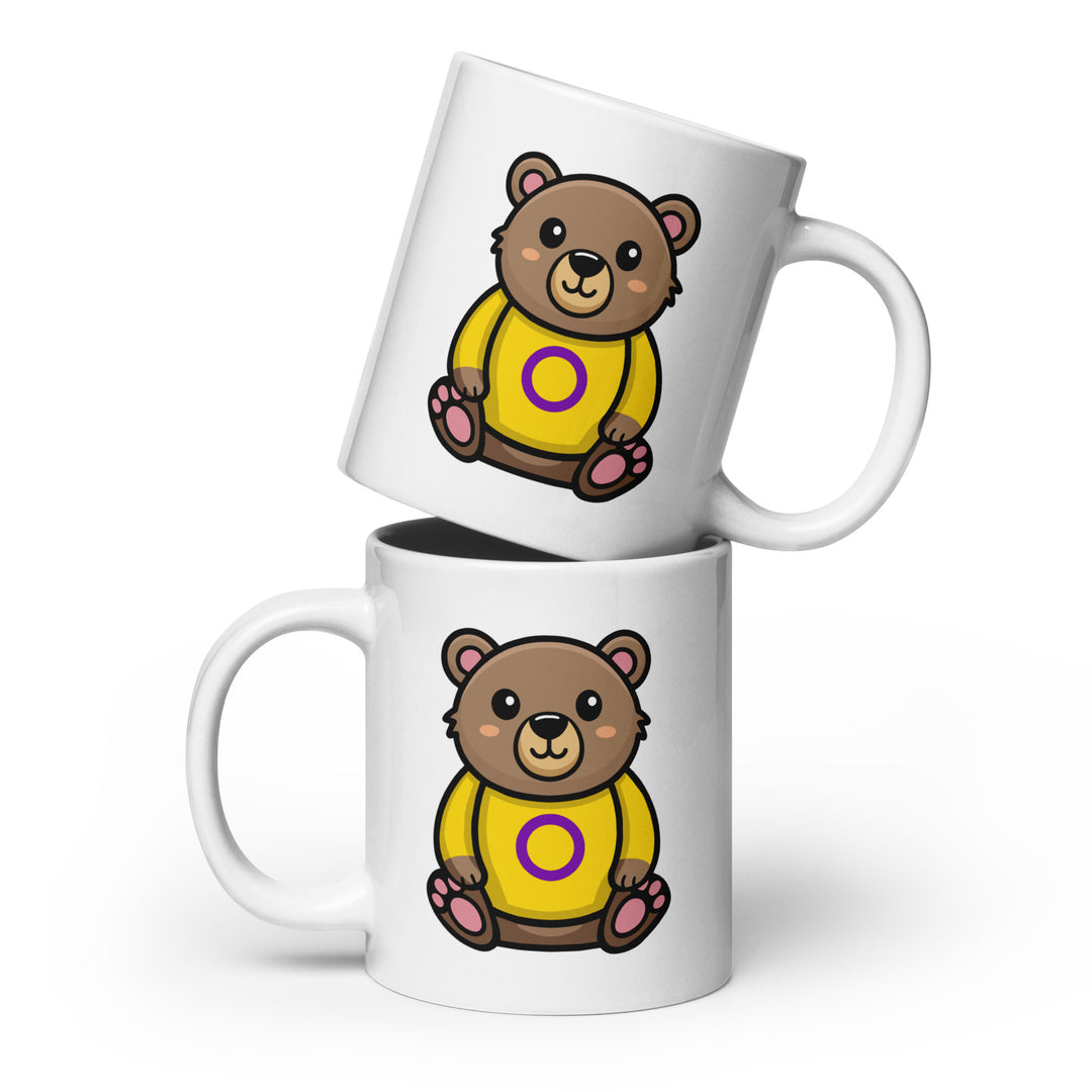 Intersex Pride Bear Mug Mugs The Rainbow Stores