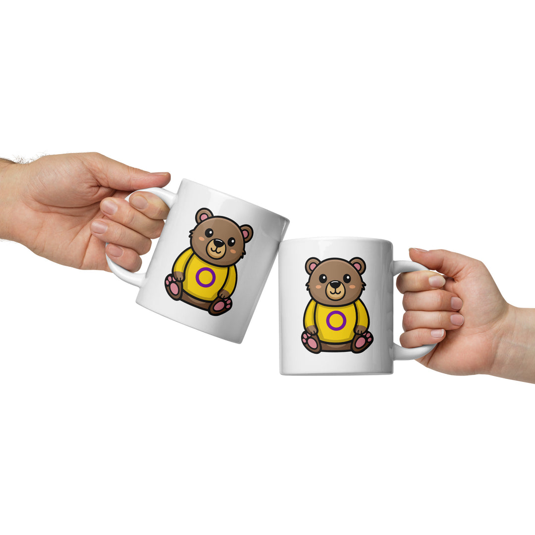 Intersex Pride Bear Mug Mugs The Rainbow Stores