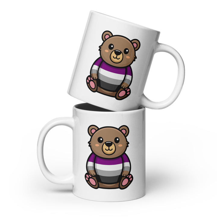 Asexual Pride Bear Mug Mugs The Rainbow Stores
