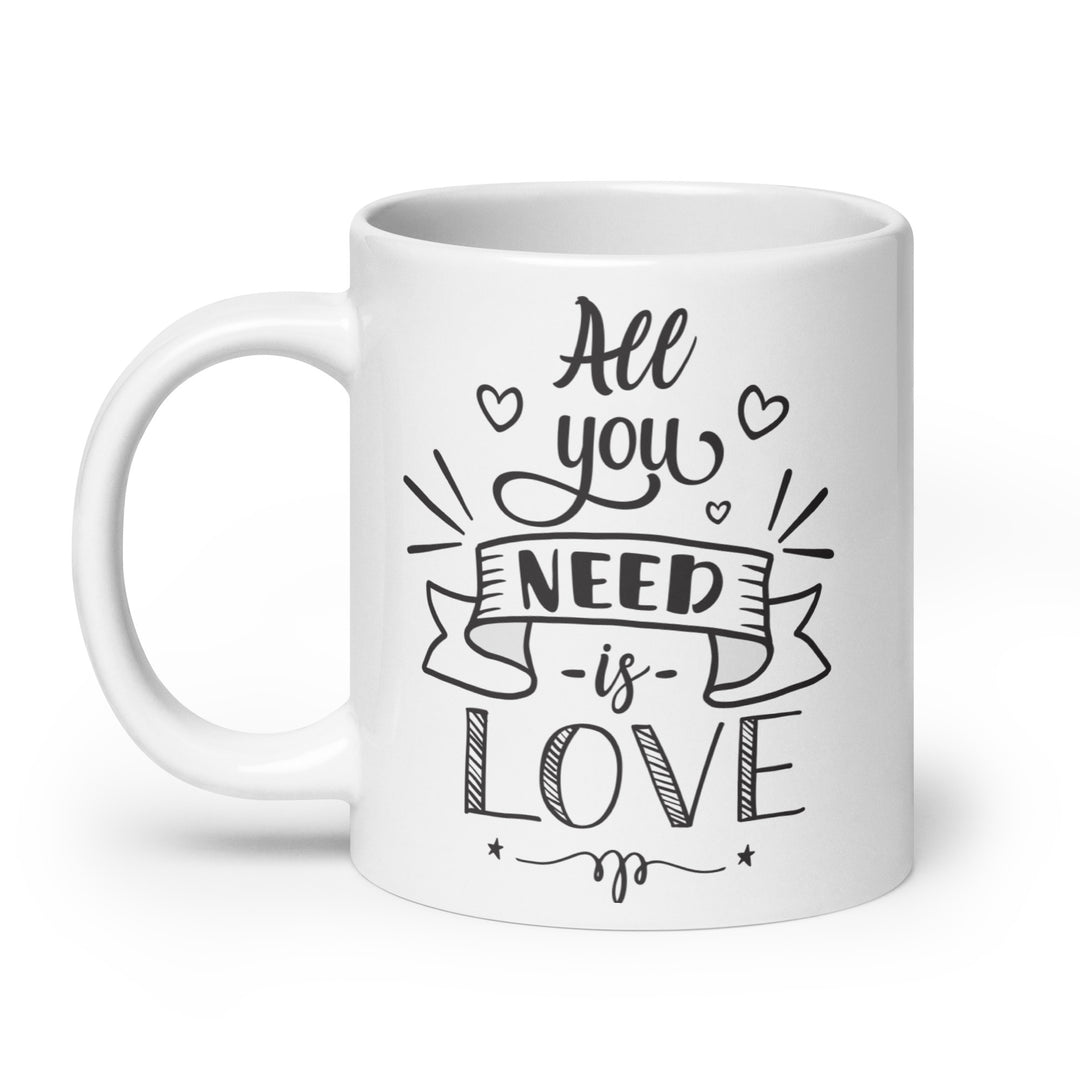 All You Need Is Love Mug Mugs The Rainbow Stores