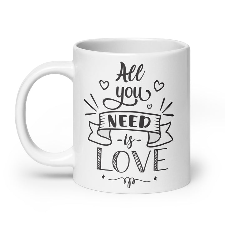 All You Need Is Love Mug Mugs The Rainbow Stores