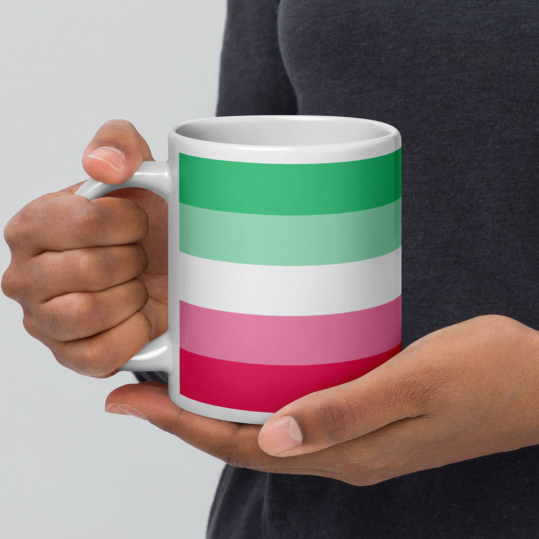 Abrosexual Pride Flag Mug Mugs The Rainbow Stores