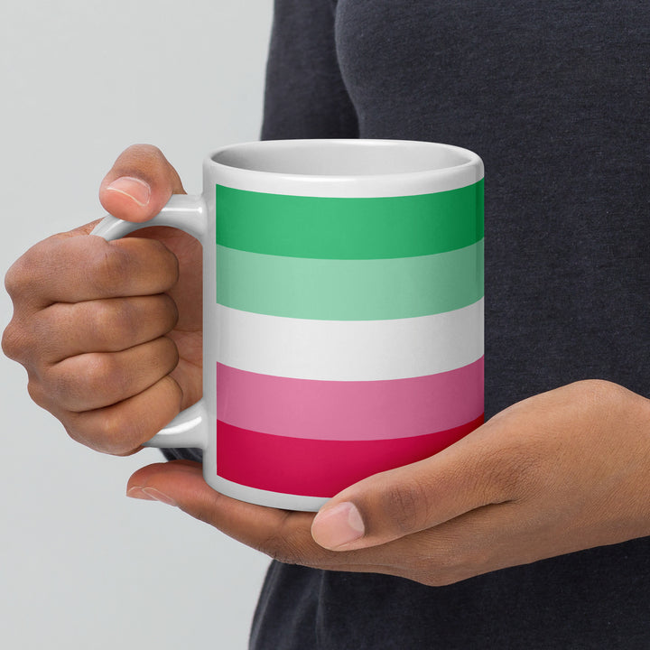 Abrosexual Pride Flag Mug Mugs The Rainbow Stores