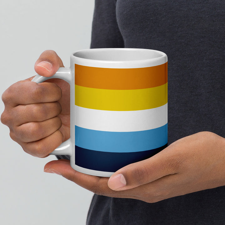 AroAce Pride Flag Mug Mugs The Rainbow Stores