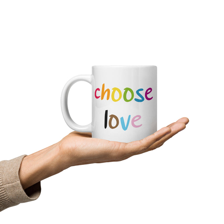 We Choose Love Mug Mugs The Rainbow Stores