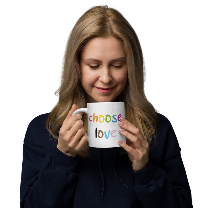 We Choose Love Mug Mugs The Rainbow Stores