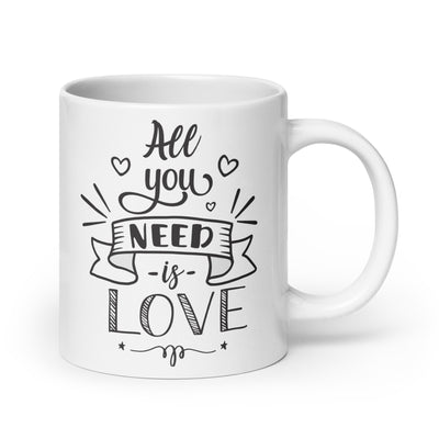 All You Need Is Love Mug Mugs The Rainbow Stores