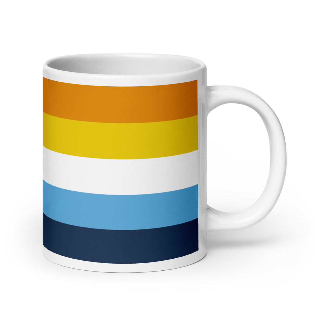 AroAce Pride Flag Mug Mugs The Rainbow Stores