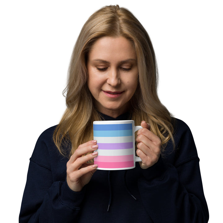 Bigender Pride Flag Mug Mugs The Rainbow Stores