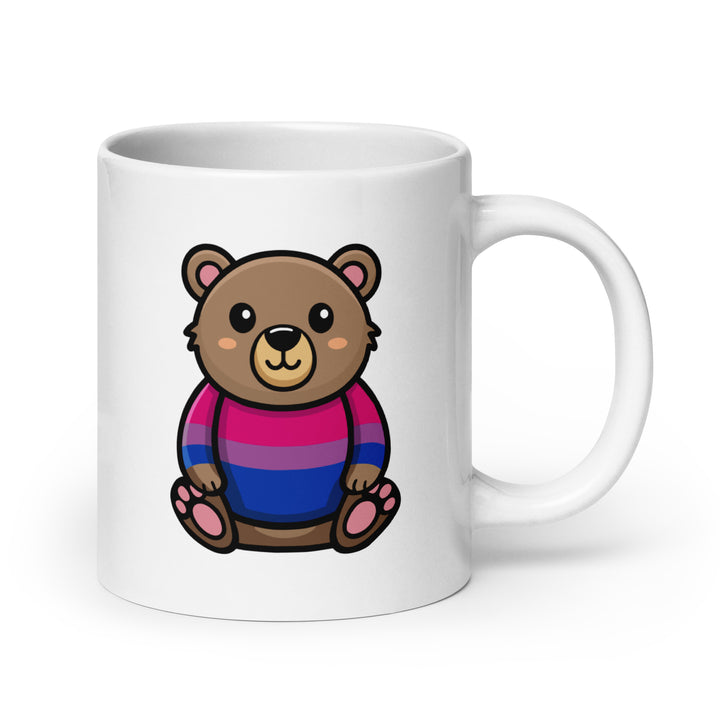 Bi Pride Bear Mug Mugs The Rainbow Stores