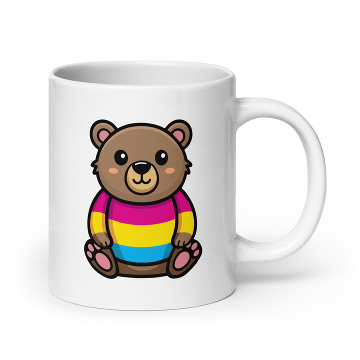 Pansexual Pride Bear Mug Mugs The Rainbow Stores