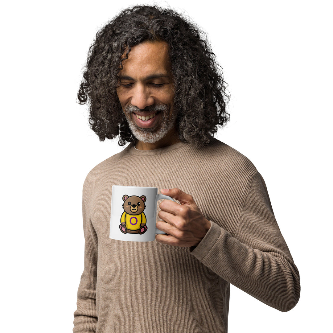 Intersex Pride Bear Mug Mugs The Rainbow Stores