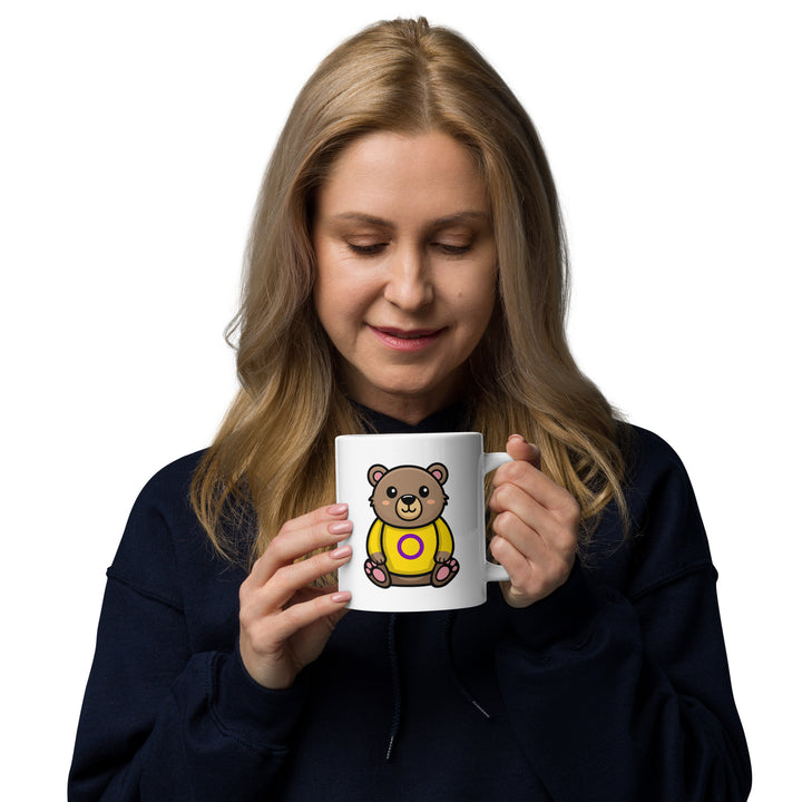 Intersex Pride Bear Mug Mugs The Rainbow Stores