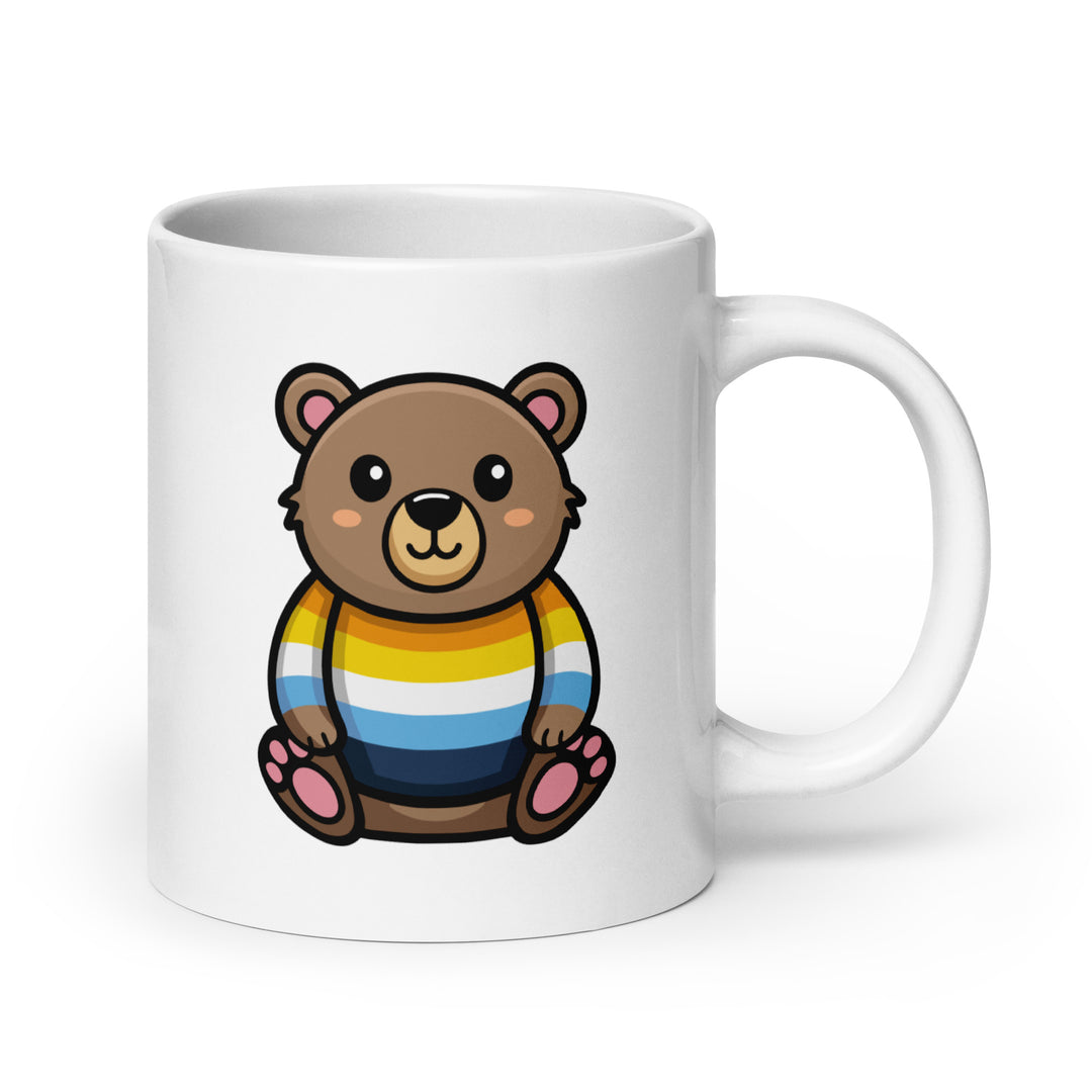 Aroace Pride Bear Mug Mugs The Rainbow Stores
