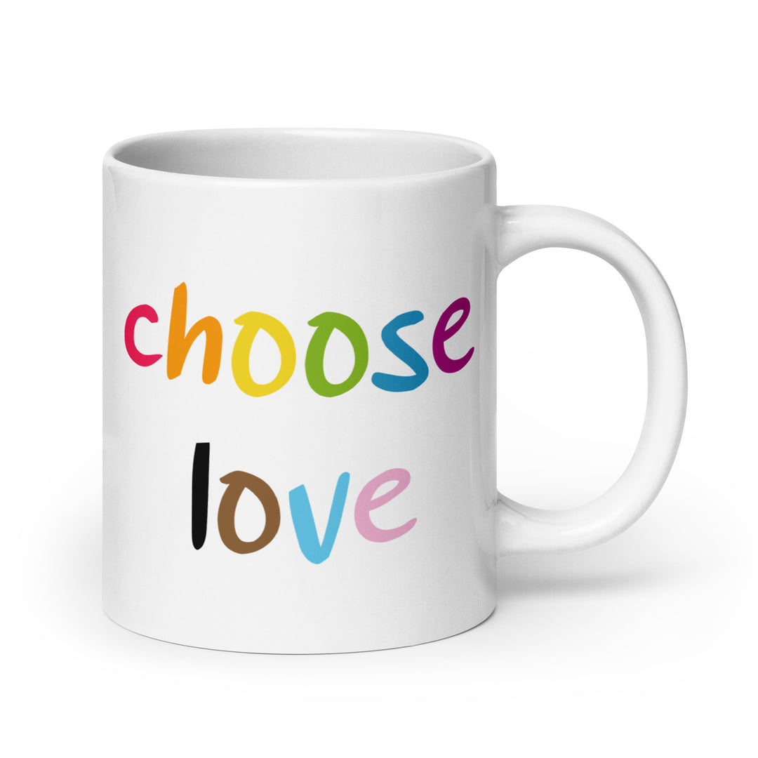 We Choose Love Mug Mugs The Rainbow Stores