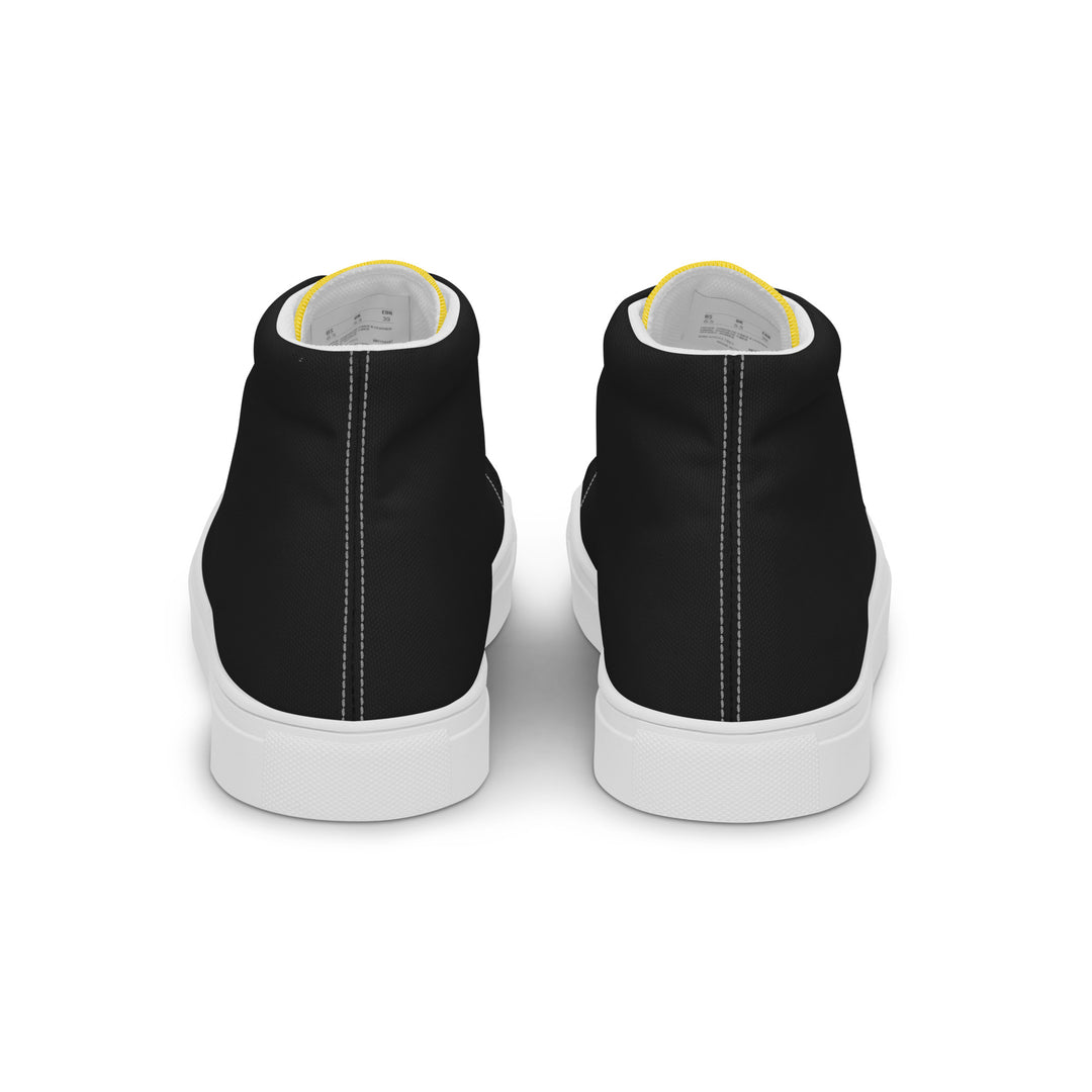 Intersex Pride Black High Top Trainers (female sizes) High Tops The Rainbow Stores