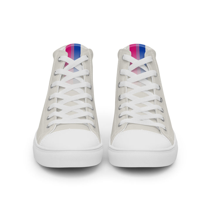Bi Pride Hemp High Top Trainers (female sizes) High Tops The Rainbow Stores