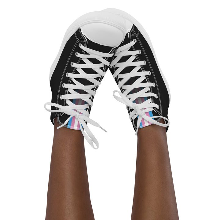 Trans Pride High Top Trainers (female sizes) High Tops The Rainbow Stores