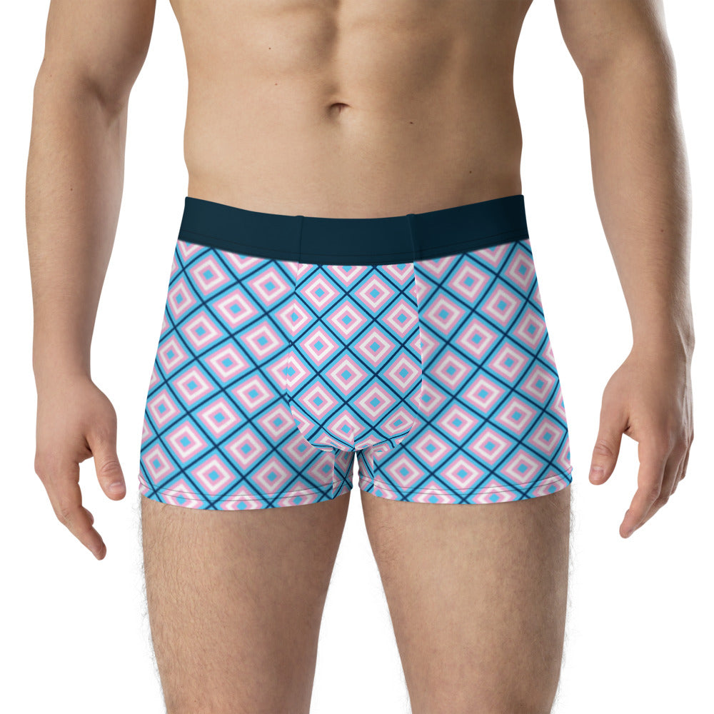 Trans Diamonds Boxer Briefs Underwear The Rainbow Stores