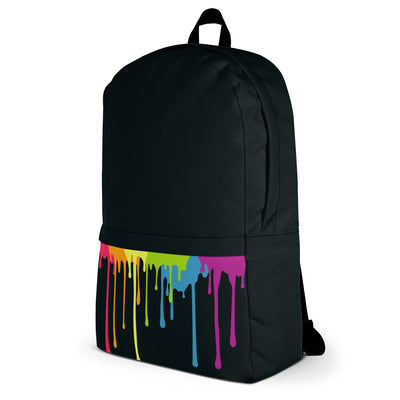 Rainbow Paint Drips Backpack Bags The Rainbow Stores