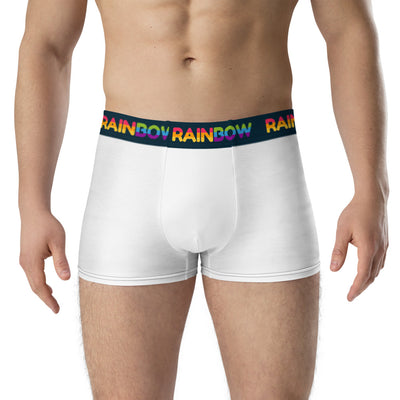 Rainbow White Boxer Briefs Underwear The Rainbow Stores