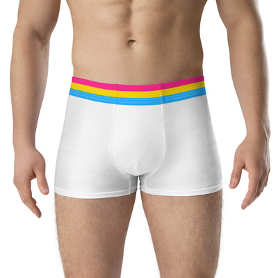 Pansexual Flag Trim Boxer Briefs Underwear The Rainbow Stores