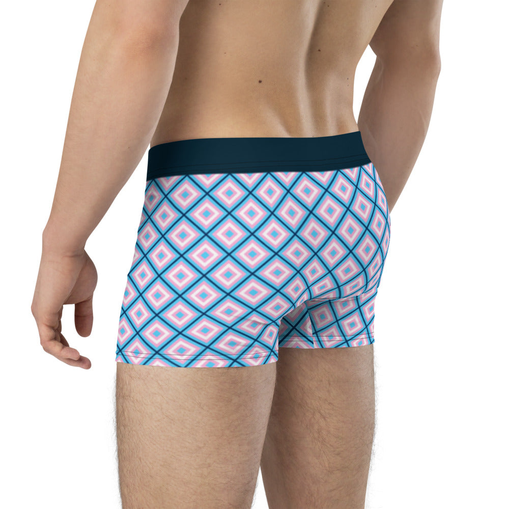Trans Diamonds Boxer Briefs Underwear The Rainbow Stores