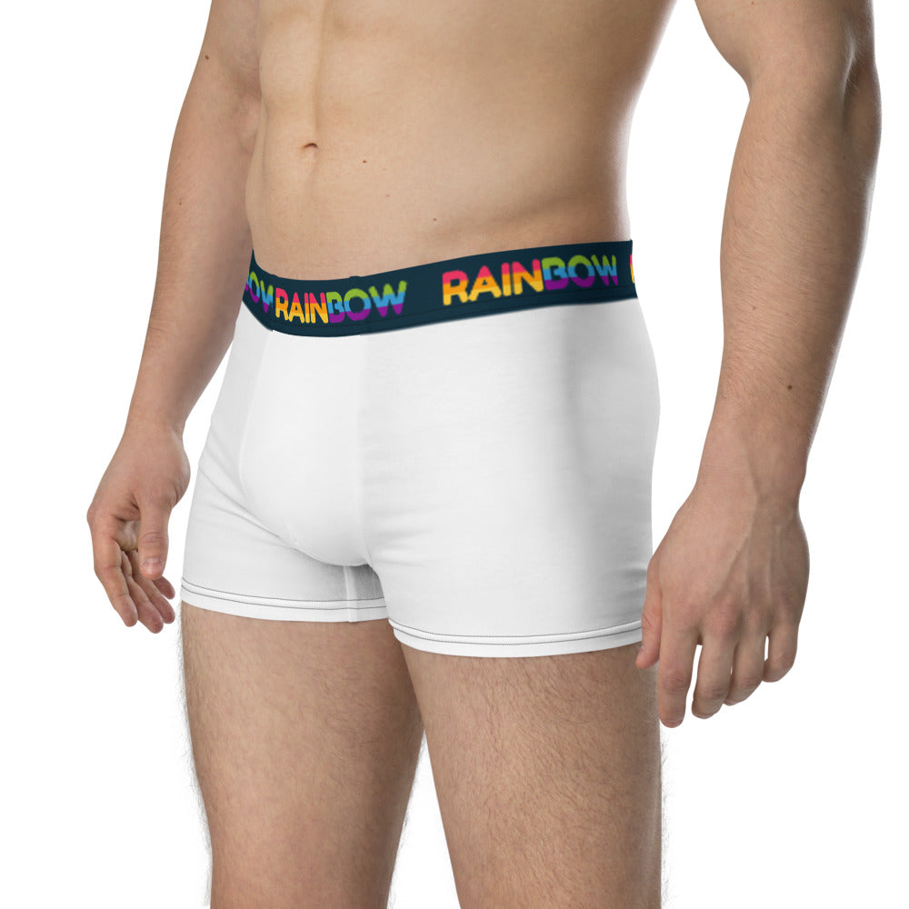 Rainbow White Boxer Briefs Underwear The Rainbow Stores