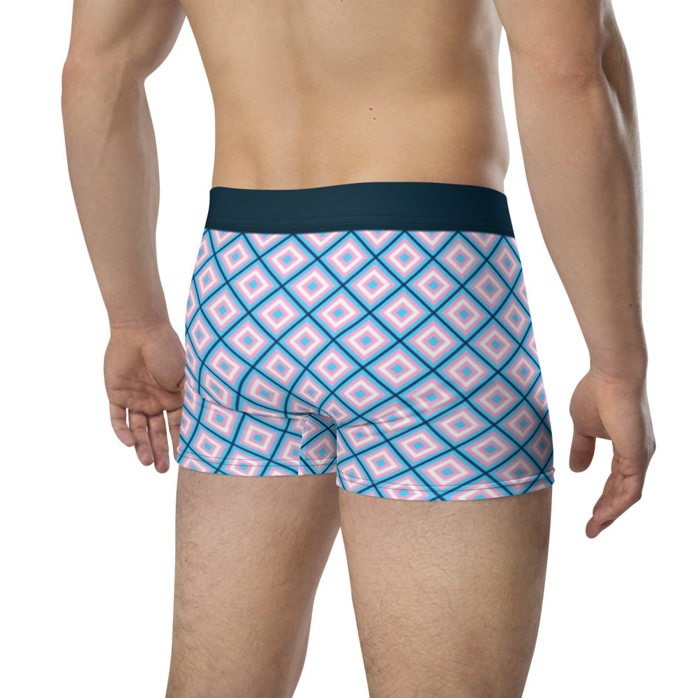 Trans Diamonds Boxer Briefs Underwear The Rainbow Stores