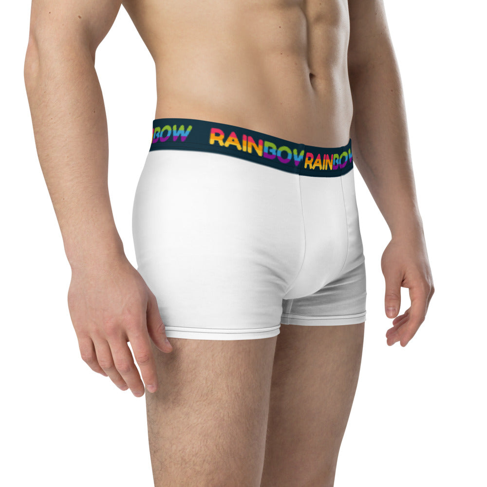 Rainbow White Boxer Briefs Underwear The Rainbow Stores