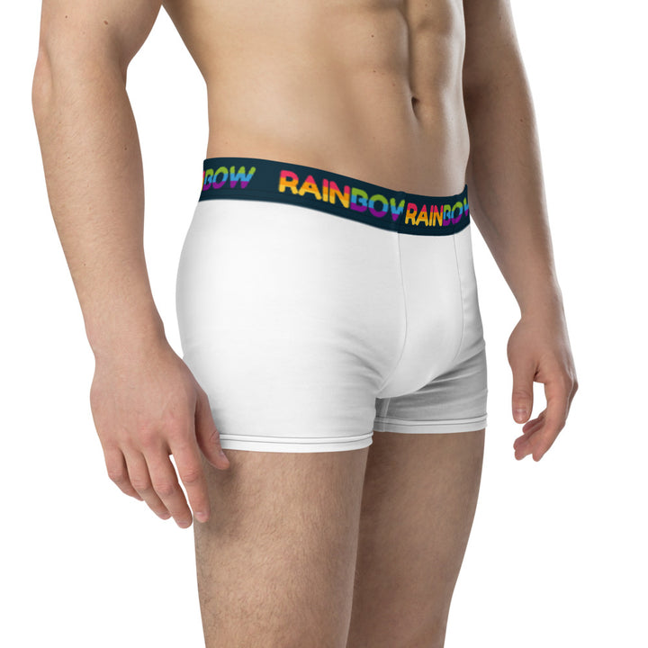 Rainbow White Boxer Briefs Underwear The Rainbow Stores