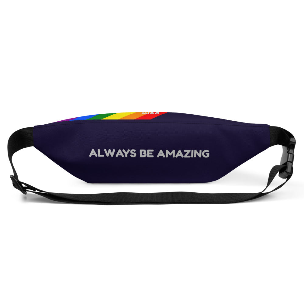 Fanny pack rainbow store sale