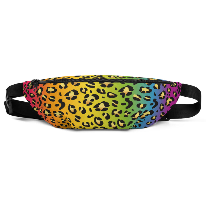 Rainbow Leopard Print Fanny Pack/Bum Bag Bags The Rainbow Stores