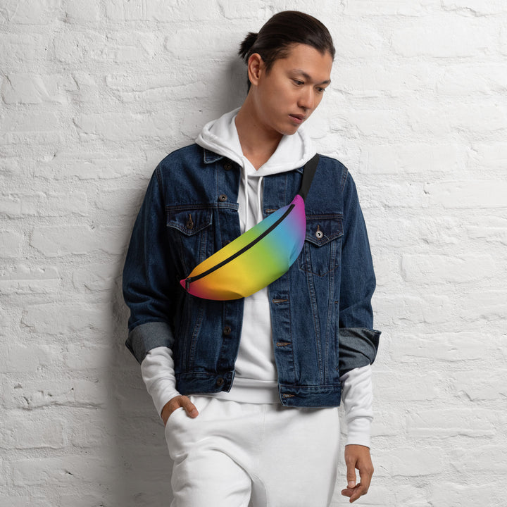 Rainbow Gradient Fanny Pack/Bum Bag Bags The Rainbow Stores