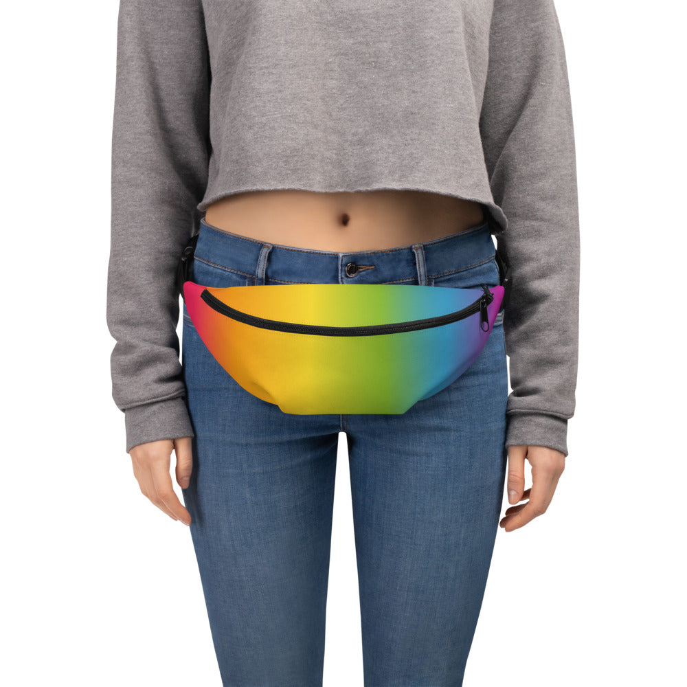 Rainbow store fanny pack deals