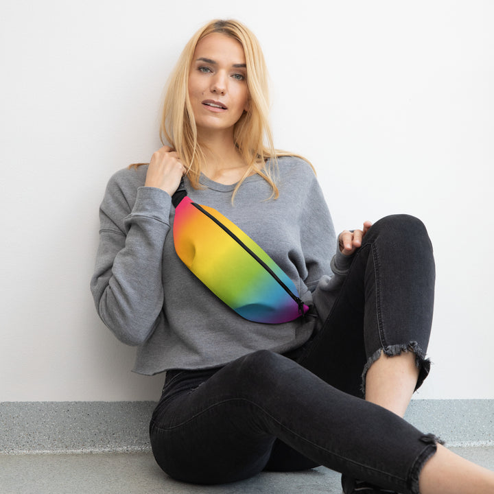 Rainbow Gradient Fanny Pack/Bum Bag Bags The Rainbow Stores