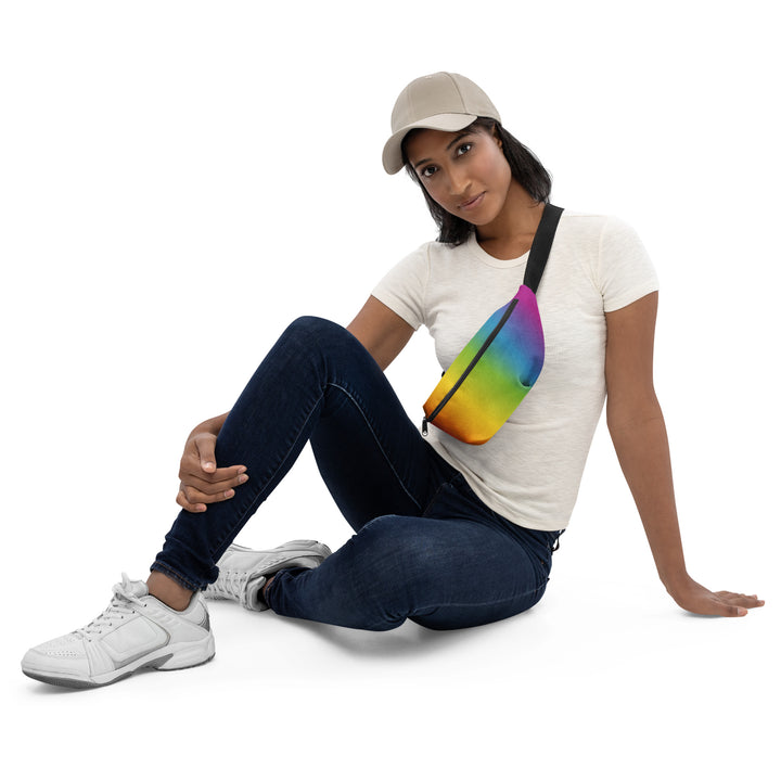 Rainbow Gradient Fanny Pack/Bum Bag Bags The Rainbow Stores