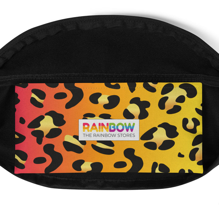 Rainbow Leopard Print Fanny Pack/Bum Bag Bags The Rainbow Stores