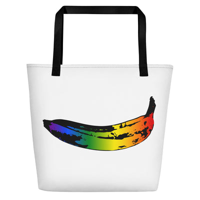 Rainbow Banana Large Tote/Beach Bag Bags The Rainbow Stores